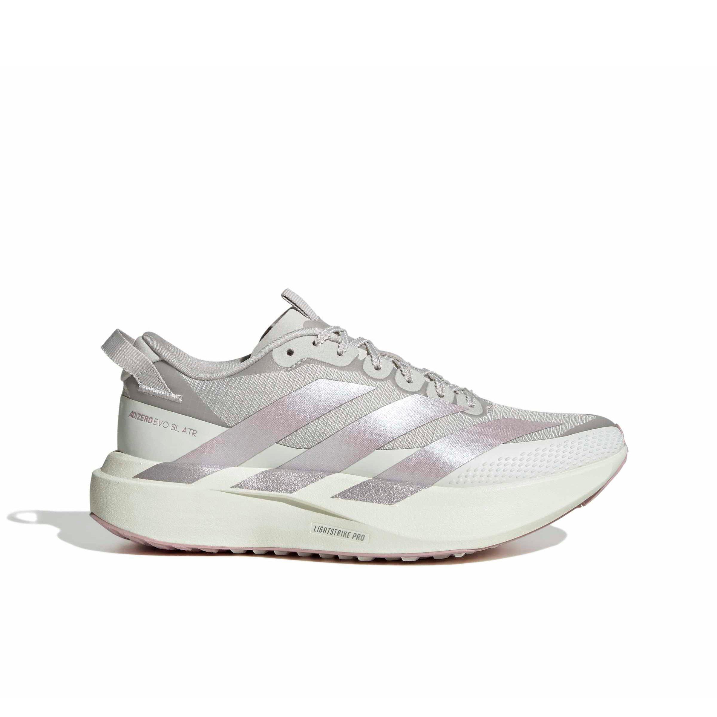 adidas Adizero EVO SL ATR "Grey One/Ice Purple/White Tint" Women's Running Shoe - GREY/PURPLE/WHITE
